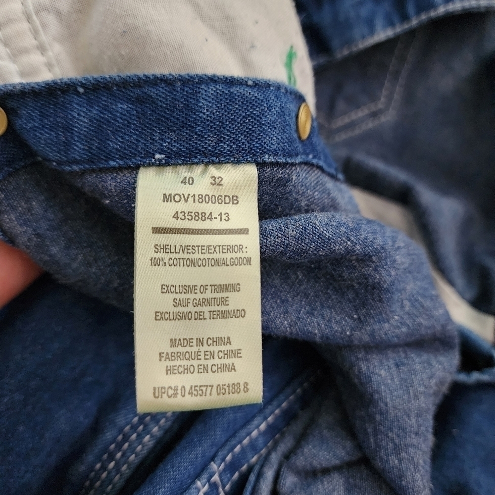 LIBERTY DENIM OVERALLS - Picture 7 of 7